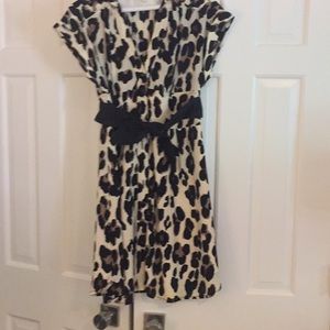 Nanette Lepore leopard print dress.